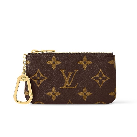 Louis Vuitton Brown and Gold Key Holder - Picture 11 of 12